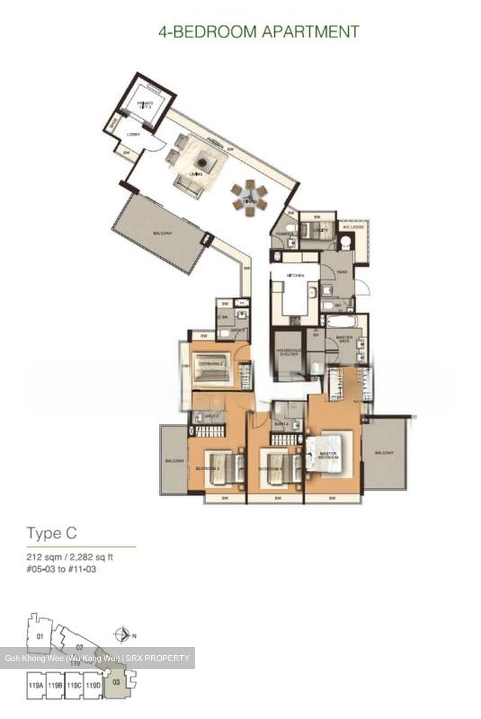 RESIDENCES AT EMERALD HILL (D9), Apartment #591915081